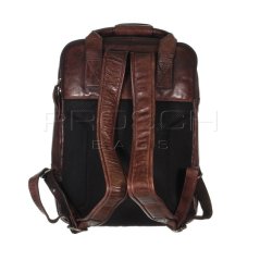 Kožený batoh na notebook Greenburry 2911-22 Dk.Bro