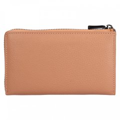 Dámská kožená peněženka Lagen 70608 Nude