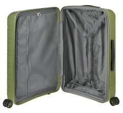 Střední cestovní kufr D&N 4760-05 Olive Green