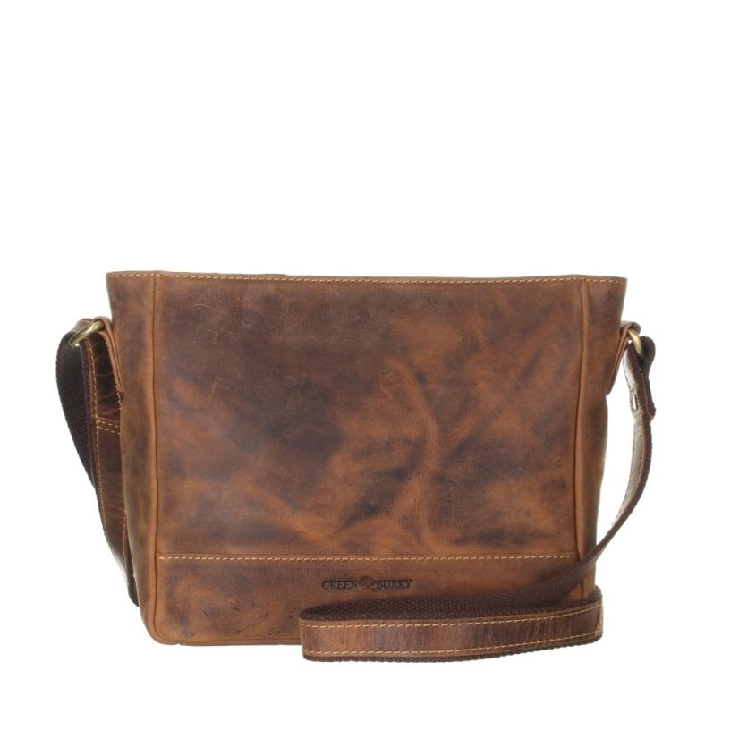 Kožená crossbody vintage kabelka Greenburry 1532-2