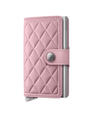 Premium Miniwallet Secrid Emboss Diamond Rose