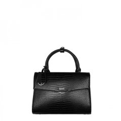 Kabelka na notebook SOCHA Tiny Tip Croco Black 10"