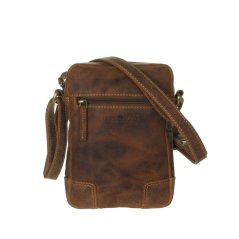 Kožená taška Greenburry 1832-25 hnědá