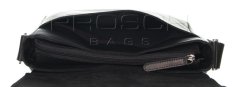 Kožená taška Greenburry 1107-20 Black