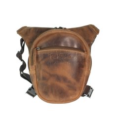 Kožená kapsa na stehno GREENBURRY 1585-25 hnědá