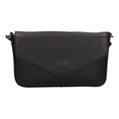 Kožená crossbody kabelka Lagen LG-050 černá