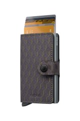 Miniwallet Secrid Optical MOp-Grey-Yellow