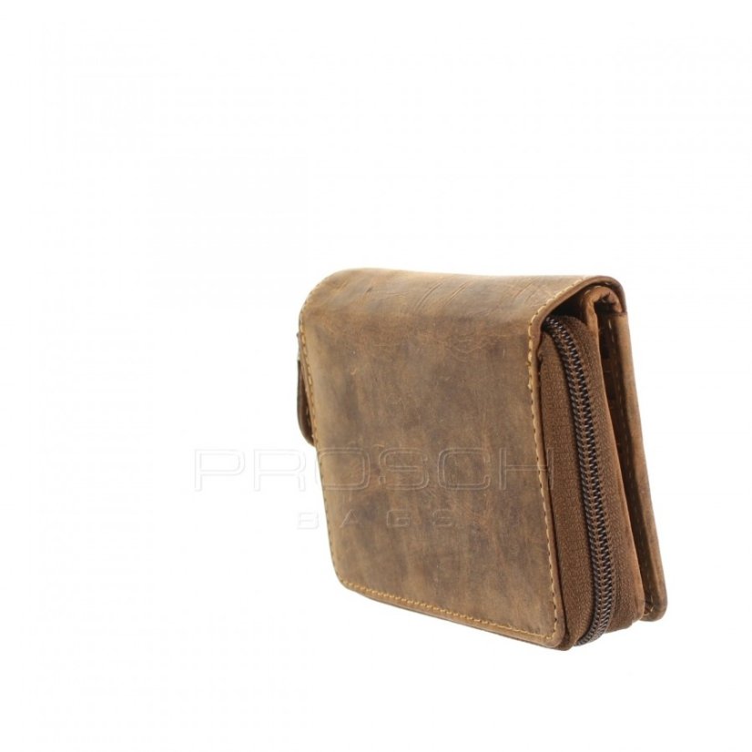 Kožená peněženka  Greenburry 1792-25 hnědá