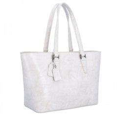 Kožená shopperka Noelia Bolger NB 0047 OW Off Whi