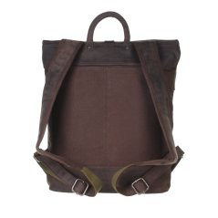Kožený retro batoh Greenburry Revival 1945 hnědý