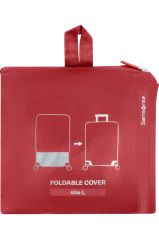 Obal na cestovní kufr Samsonite Revolution L Red