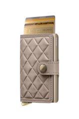 Miniwallet Secrid Emboss Diamond MEd-Chalk+