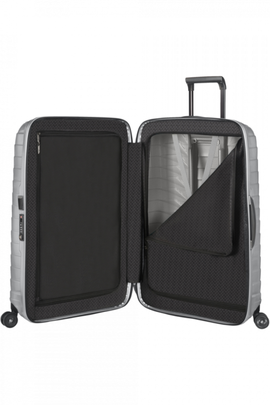 Střední cestovní kufr Samsonite Proxis Silver