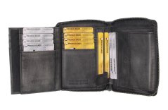 Kožená peněženka na zip Greenburry 2153-29