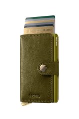 Miniwallet Secrid Basco MBc-Olive+