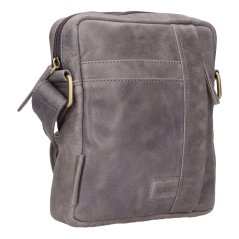 Pánská crossbody taška Lagen BLC-24-2644 šedá