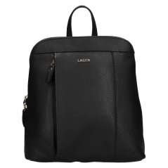 Dámský kožený batůžek Lagen BLC-20/1520/ML černý