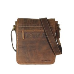 Kožená taška Greenburry 1748A-25 hnědá