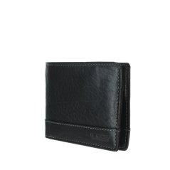 Pánská kožená peněženka LAGEN  1998/T černá