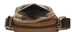 Pánská kožená taška XS Greenburry 1557-25 hnědá