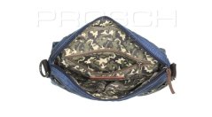 Plátěná crossbody taška Greenburry 5896-27 modrá