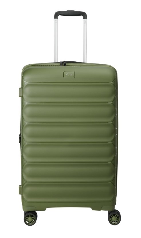 Střední cestovní kufr D&N 4760-05 Olive Green