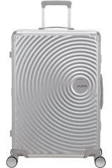 Velký cestovní kufr A.T. Soundbox Alu Silver