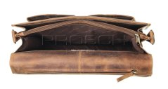 Kožená aktovka na notebook Greenburry 1722-25
