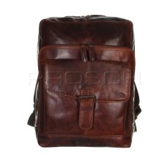 Kožený batoh Greenburry BTK 1307-25 cognac