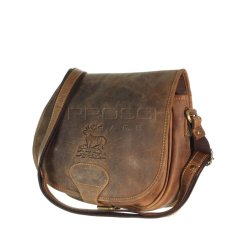 Kožená kabelka Greenburry 1638-Stag-3 hnědá