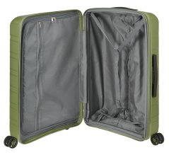 Střední cestovní kufr D&N 4760-05 Olive Green