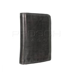 Kožená peněženka washed 2921-20 anthrazite