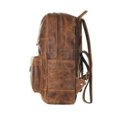 Kožený batoh na notebook Greenburry 1691-25