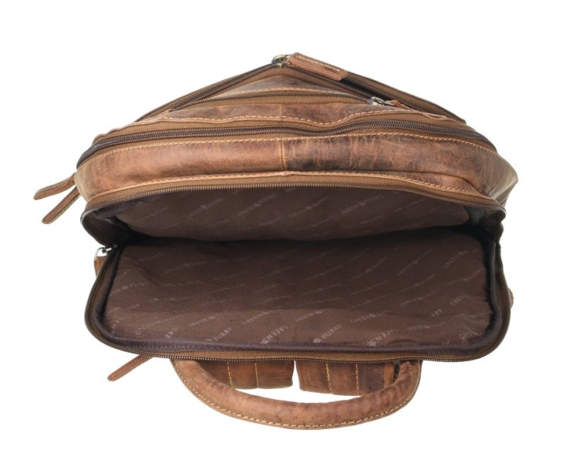 Kožený vintage Business Batoh Greenburry 1531-25