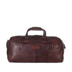 Cestovní kožená taška Greenburry 2915-22 Dk.Brown