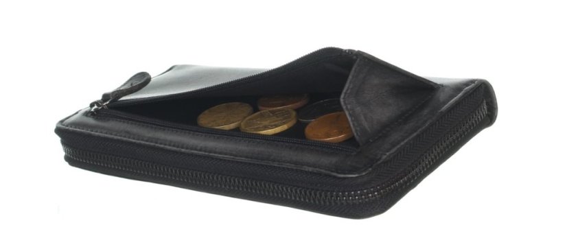 Dámská kožená peněženka na zip Greenburry 2150-29