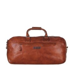 Cestovní kožená taška Greenburry 2915-24 Cognac