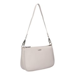 Malá kožená crossbody kabelka Lagen LG-775 Sv. šed