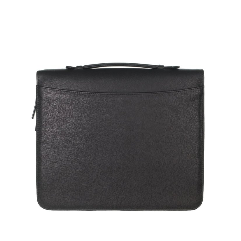 Kožená spisovka D&N 5592-01 Black