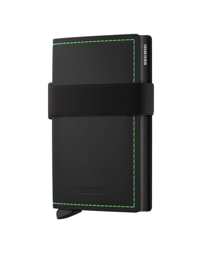 Bandwallet Secrid Matte Black & Green