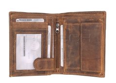 Kožená peněženka s řetězem Greenburry 1796-SK-25