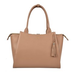 Kožená kabelka na notebook Socha Dia Caddy Camel 1