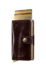 Miniwallet Secrid Naplak MNa-Mahogany+