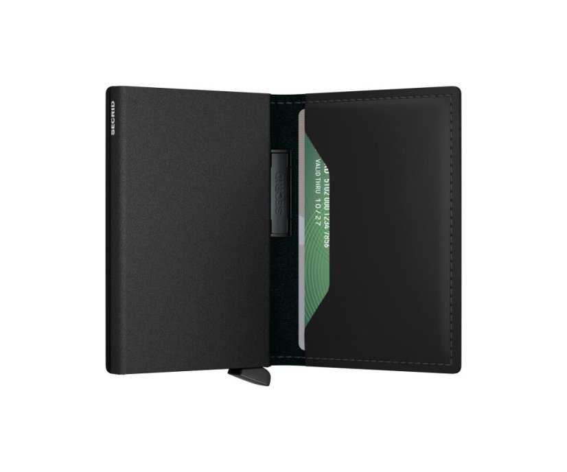 Bandwallet Secrid Matte Black & Green