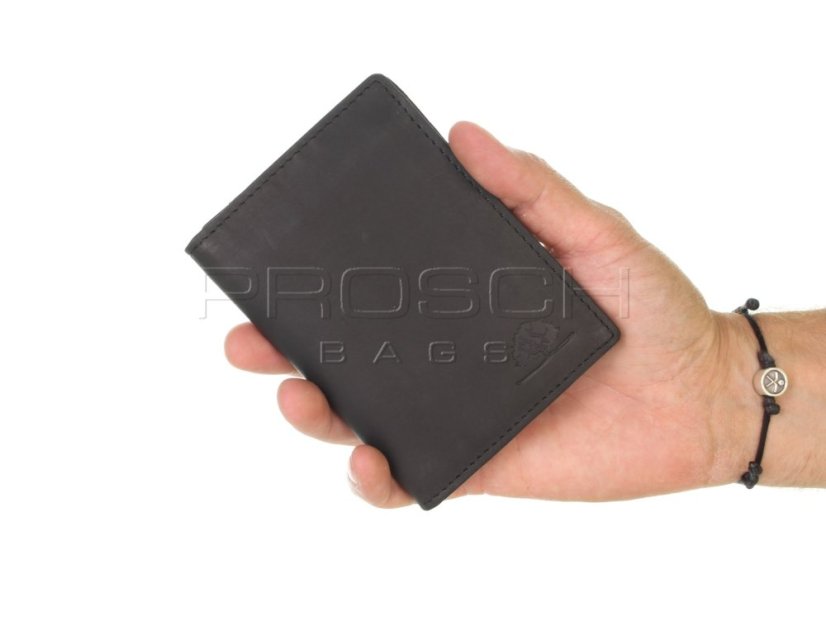 Kožená dokladovka Greenburry 1794B-RFID-20 Black