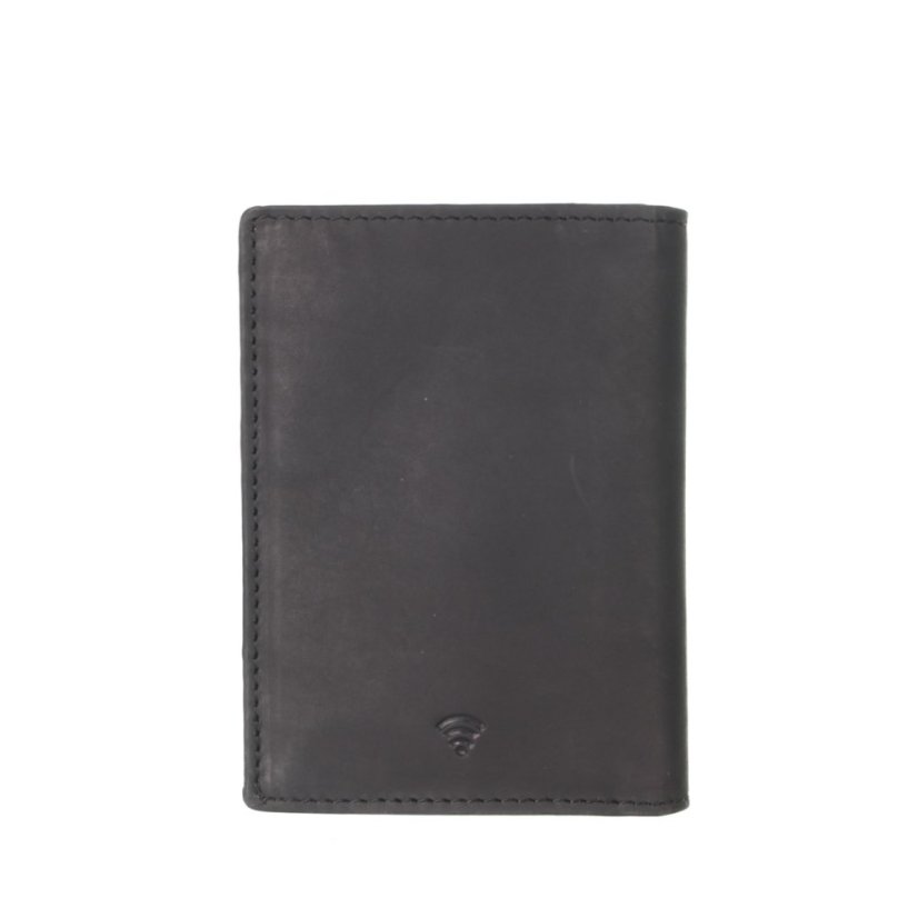 Kožená dokladovka Greenburry 1794B-RFID-20 Black