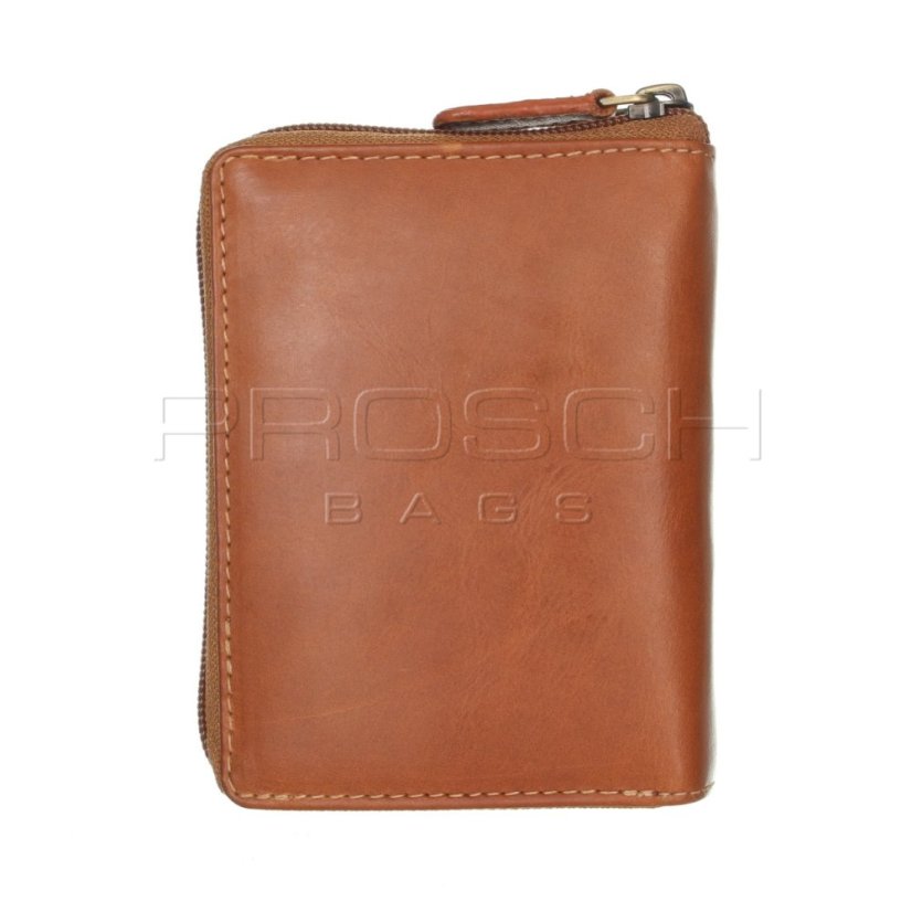 Dámská kožená peněženka RFID 1086-24 Teak Brown