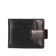 Pánská kožená peněženka LAGEN  V-06/T tmavě hnědá