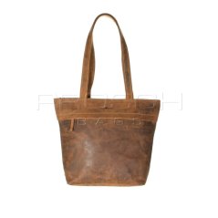 Kožená kabelka Greenburry 1628-25 hnědá