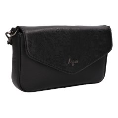 Kožená crossbody kabelka Lagen LG-050 černá